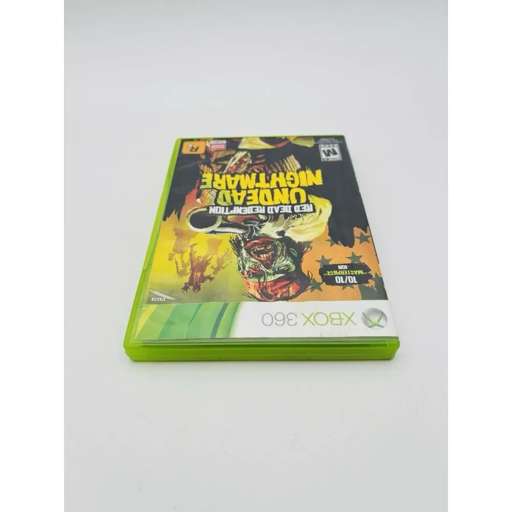 Red Dead Redemption Undead Nightmare Xbox 360 Complete CIB w/Map Tested Works